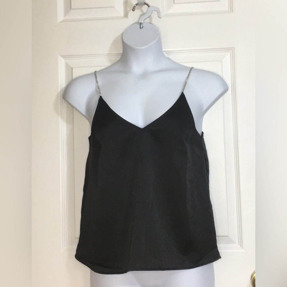 H&M Camisole w/Rhinestone Straps